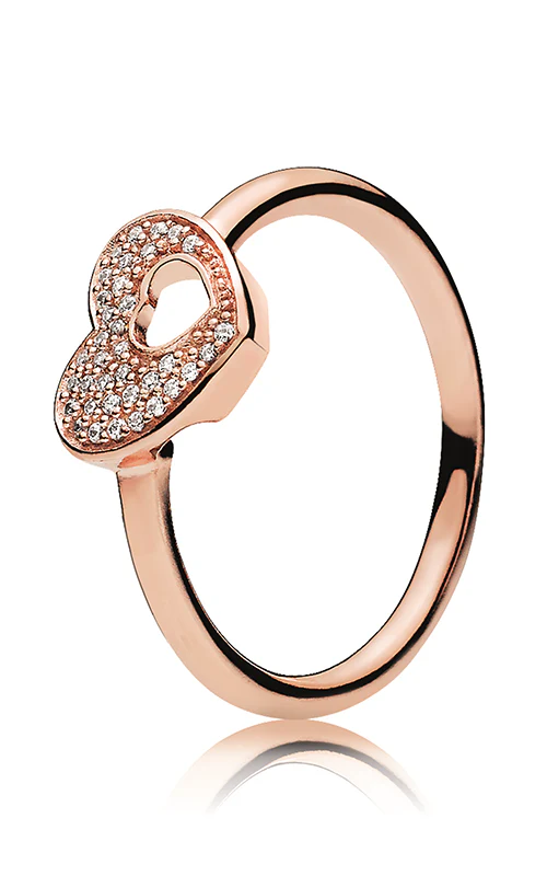 Pandora Shimmering Puzzle Heart Ring
