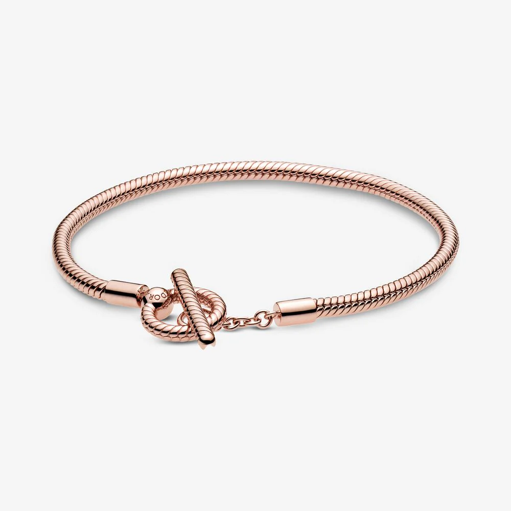 Pandora T-Bar Snake Chain Bracelet