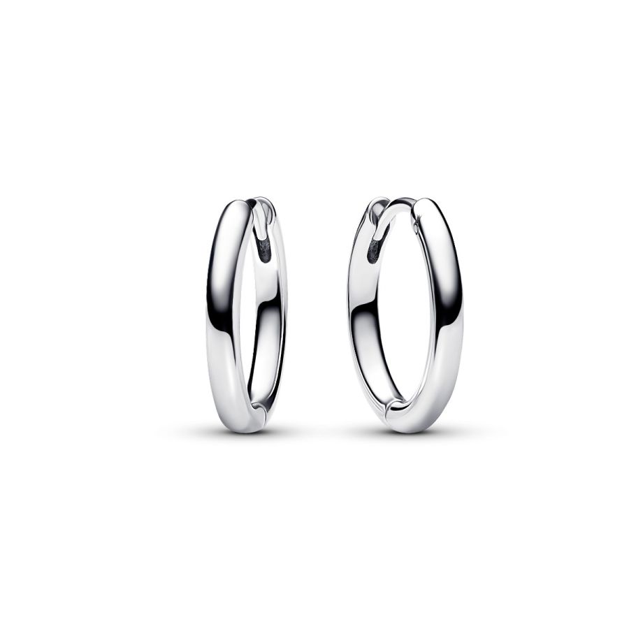 Pandora 18 mm Charm Hoop Earrings