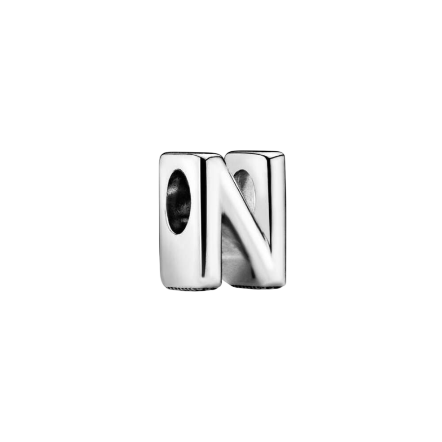 Pandora Letter N Alphabet Charm