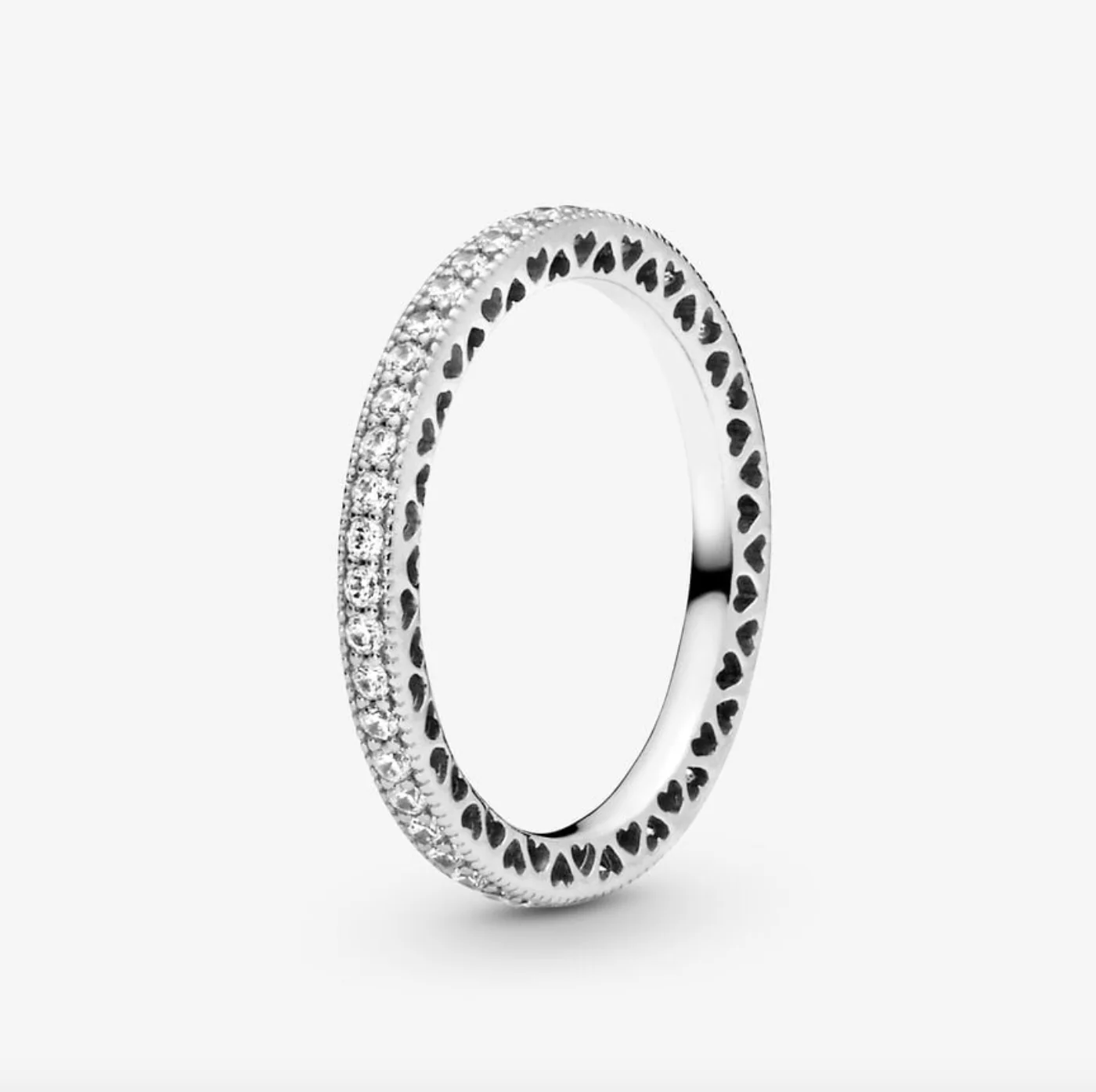 Pandora Sparkle & Hearts Ring