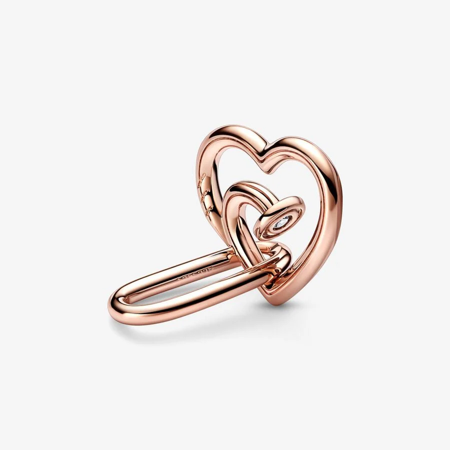 Pandora Styling Nailed Heart Double Link
