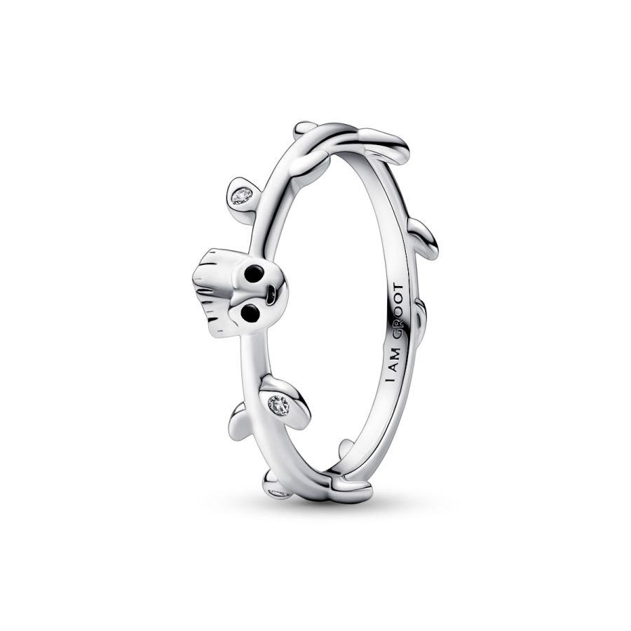 Pandora Guardians of the Galaxy Groot Leaf Ring