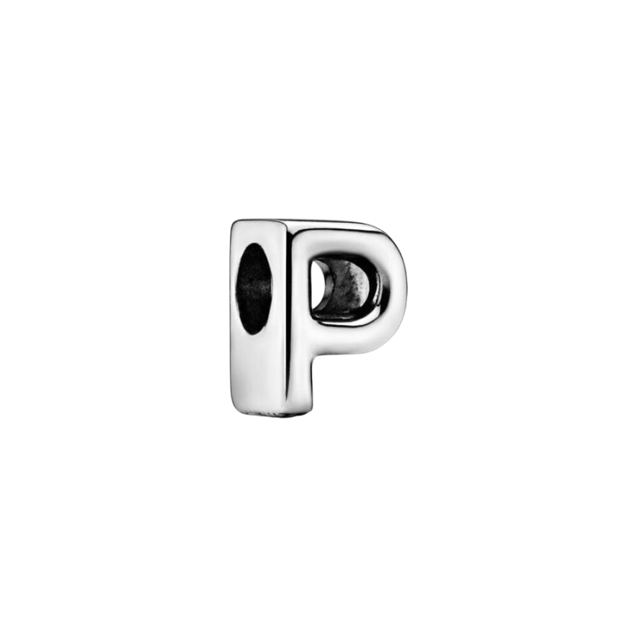 Pandora Letter P Alphabet Charm
