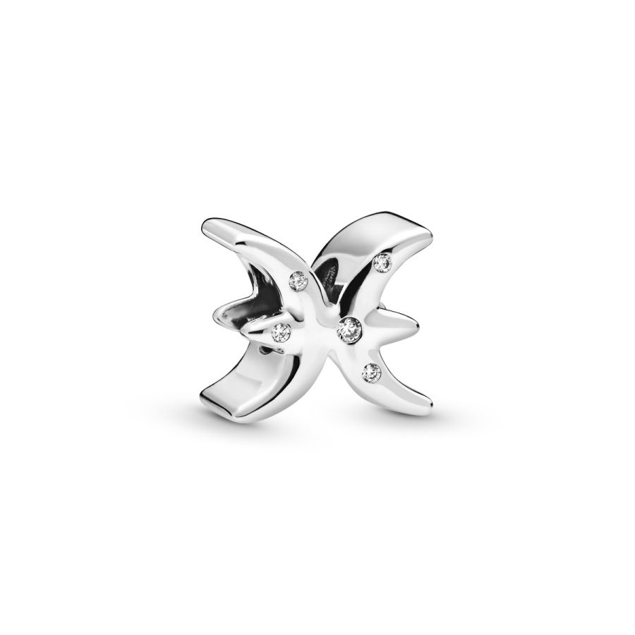 Pandora Sparkling Pisces Zodiac Bead
