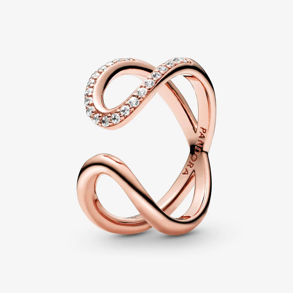 Pandora Wrapped Open Infinity Ring