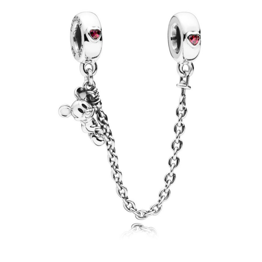Pandora Climbing Mickey Mouse Safety Chain